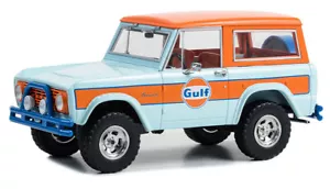 ,GREENLIGHT, FORD Bronco 1966 GULF OIL, 1/24, GREEN85071 - Imagen 1 de 1