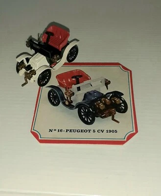 PEUGEOT 5 CV 1905 N.16 PLASTICA NO BOX - Immagine 1 di 2