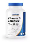 Nutricost Vitamin B Complex 460mg, 120 Capsules With Vitamin C - High Potency
