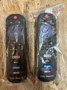 QTY 2 - Telecomando originale OEM TCL RC280 TV Netflix Disney Apple TV Prime - Foto 1 di 8