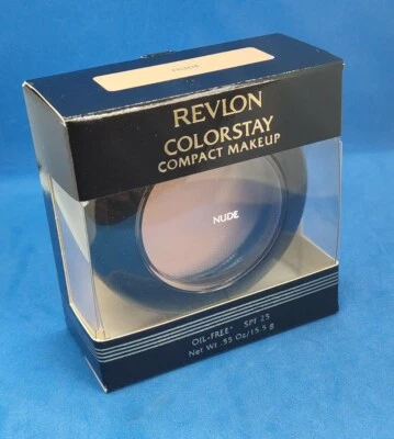 REVLON Colorstay Compact Oil Free Makeup NUDE .55 oz NIB - Image 1 of 3
