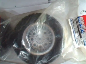 NEW 144/85 Tarmac WheelTyre Set PR suit TGM-02 Tamiya Vintage part #53498 - Picture 1 of 1