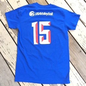 USA VOLLEYBALL • T-Shirt Herren USA vs RUSSLAND Indoor TOUR EVENT Größe SMALL - Bild 1 von 6