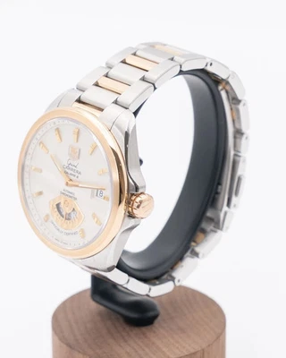 Tag Heuer Grand Carrera 40mm WAV515B Two Tone Silver Dial - Image 1 of 4