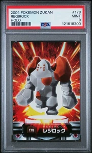 PSA 9 Regirock 178 Holo Pokémon Carddass Zukan Zukancard - Picture 1 of 2