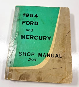 1964 FORD AND MERCURY SHOP REPAIR MANUAL Ford auto company - Bild 1 von 5