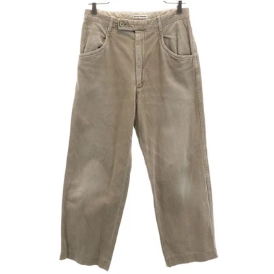 ISSEY MIYAKE AÑOS 70 Hecho en Japón Vintage Pana Pantalones L Beige Marrón Para Hombre Foto 1 de 4