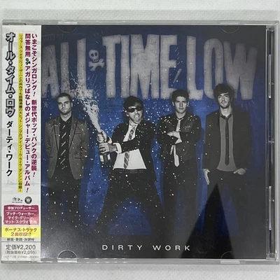 Dirty Work by All Time Low (CD, 2011) OBI, 2 titres bonus, pop punk, emo - Photo 1/4