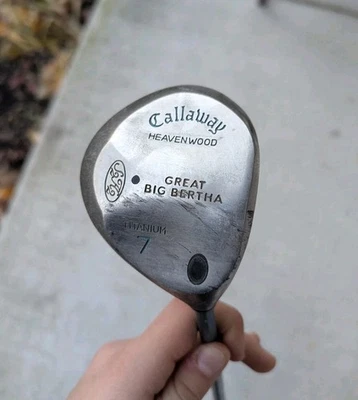 Lady Callaway Great Big Bertha Titanium HeavenWood 7 diestro  Foto 1 de 4