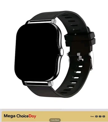 LAXAFIT 2025 New Smart Watch  For Men Women  Bluetooth Call Smart Watch - Image 1 of 4