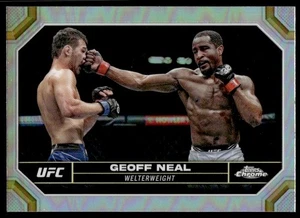 2024 Topps Chrome UFC #67 Geoff Neal Refractor - Picture 1 of 2