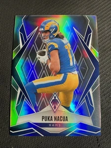 2025 Phoenix Football Puka Nacua Silver Holo #119 Los Angeles Rams - Bild 1 von 6