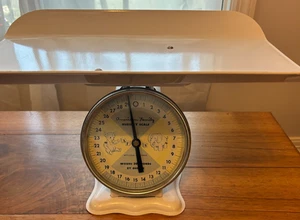 Vintage American Family Nursery Scale 19" Tray Removable 30lb baby - Picture 1 of 13