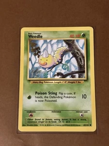 Weedle Base Set Regular Card 069/102 - Picture 1 of 2