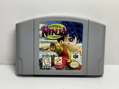 Mystical Ninja Starring Goemon (Nintendo 64) Authentic *TESTED* - Image 1 of 4