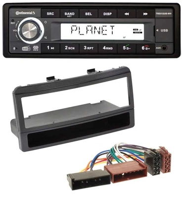 Continental USB 1DIN AUX DAB MP3 Autoradio für Ford Mondeo 96-02 Puma Transit Ab - Bild 1 von 4
