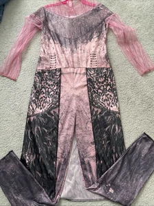 Disney Descendants 3 Audrey Teenage Girls Talla Mono Disfraz Pequeño Rosa Negro - Imagen 1 de 10