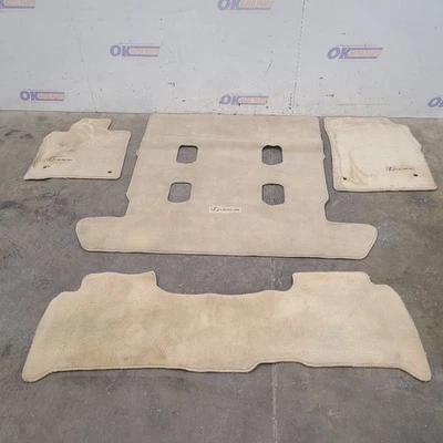 08 2008 LEXUS LX570 COMPLETE CARPET FLOOR MAT SET TAN  Foto 1 de 4