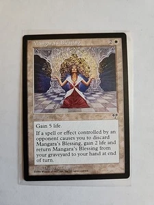 Mangara's Blessing - Mirage - MTG Magic - Uncommon - White Instant - Picture 1 of 1