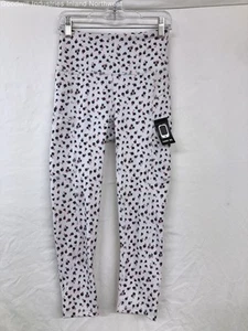 NWT Women's X by Gottex White with Black & Red Flowers Athletic Pants Size XS - Picture 1 of 10