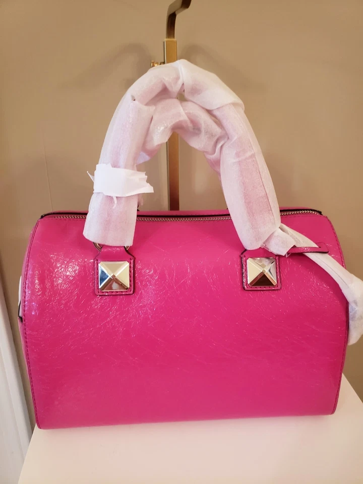 🌷 NUEVO CON ETIQUETAS 🌷Michael Kors 🌷 Bolso Bandolera/Cartera Mediano GRAYSON WILD BERRY PINK  Foto 1 de 4