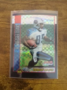 2002 Bowman Chrome Derrick Mason X-Fractor /250 #57 - Picture 1 of 2