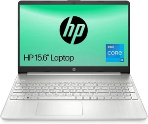 HP Laptop Core i5-1235U 8GB RAM 256GB SSD 15.6" Full HD IPS Win 11 - Foto 1 di 14