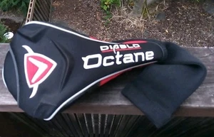 Callaway Diablo Octane Black and Red Golf Club Replacement Head Cover - Picture 1 of 4