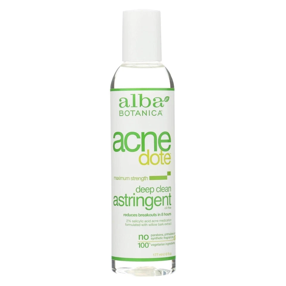 NEW - Alba Botanica Acnedote Astringent 6 Oz Acne Treatment - Image 1 of 1