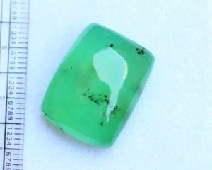 31.20 Ct Natural Chrysoprase 16.5*22 mm Cushion Cabochon Loose Gemstone - Picture 1 of 5