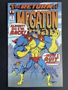 The Return of Megaton Man #1-3 1988 complete set Don Simpson Kitchen Sink Comix - Picture 1 of 5
