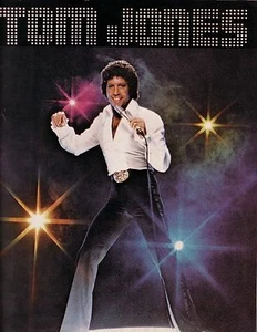 BRANDNEU NEUWERTIG UNBENUTZT TOM JONES 1978 US SOUVENIR TOUR KONZERT PROGRAMM BUCH  - Bild 1 von 1