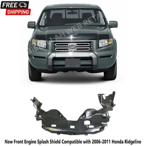 New Front Engine Splash Shield Compatible with 2006-2011 Honda Ridgeline - Picture 1 of 4