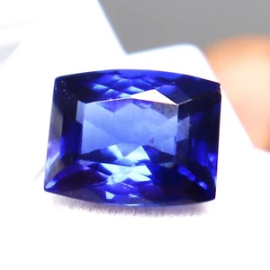 Cushion Cut Natural Blue Sapphire 17Ct Loose Gemstones CERTIFIED Halloween offer - Picture 1 of 8