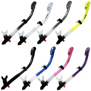 Promate SK890 Scuba Diving Ultra Dry Snorkel Signal Whistle Silicone Purge Tiga - Picture 1 of 12