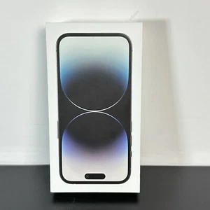 Apple iPhone 14 Pro Max Space Black 128 gb **BOX ONLY** - Picture 1 of 4