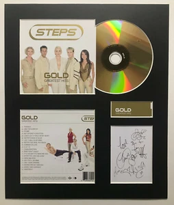 STEPS - Signed Autographed - GOLD GREATEST HITS - Album Display - Picture 1 of 1