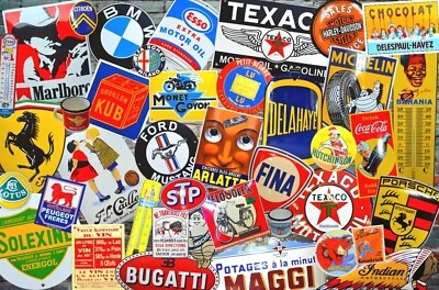 Au temps qui  passe , le spécialiste Français de la PLAQUE EMAILLEE - Photo 1/4