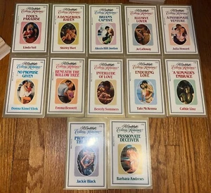 Vintage Paperback Books #160s-170s 12 Candlelight Ecstasy Romance 1980's era - Foto 1 di 1
