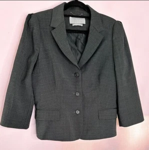 Jigsaw Women Blazer Coat Button Wool Blend Business Work Jacket Size 10 RRP $475 - Picture 1 of 4