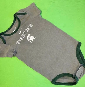 NCAA Michigan State Spartans Khaki Bodysuit 24 Months - Picture 1 of 4