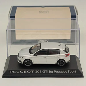 Norev 1/43 Peugeot 308 GTi SPORT VERSIO Silver Diecast Model Cars Collection - Picture 1 of 7