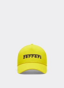 Ferrari Baseball Cap with rubberised logo - Picture 1 of 4