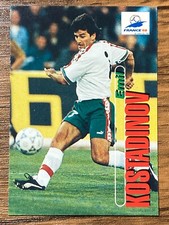 Panini 1998 France World Cup Card #87 Emil Kostadinov Bulgaria