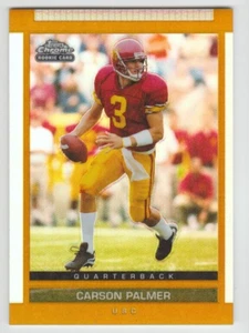 CARSON PALMER 2003 TOPPS Draft CHROME GOLD REFRACTOR #111 SP RC USC Trojans - Picture 1 of 1