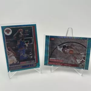 NBA Hoops Julius Randall Teal Explosion 127 y franquicia futuros láser 15 Knicks - Imagen 1 de 3
