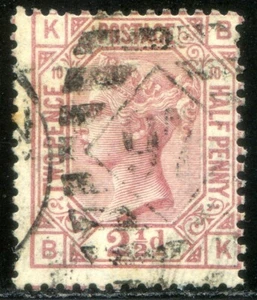 Gran Bretagna 1876 n. 56 - 2 Pence + ½ Penny - usato (l119) - Picture 1 of 1