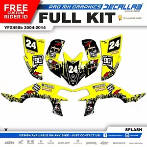Calcomanías de gráficos Yamaha YFZ 450 B 2004 2008 2010 2012 2014 MX pegatinas calcomanías - Imagen 1 de 3