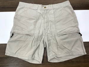 Pantalones Cortos de Carga Harbor Bay Talla 40 x 9.5 Para Hombre Beige 100% Algodón Exterior - Imagen 1 de 6