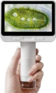 Digital Microscope with 4 Inch Screen, 1080P HD 1600X Kids Portable Handheld - Picture 1 of 6
